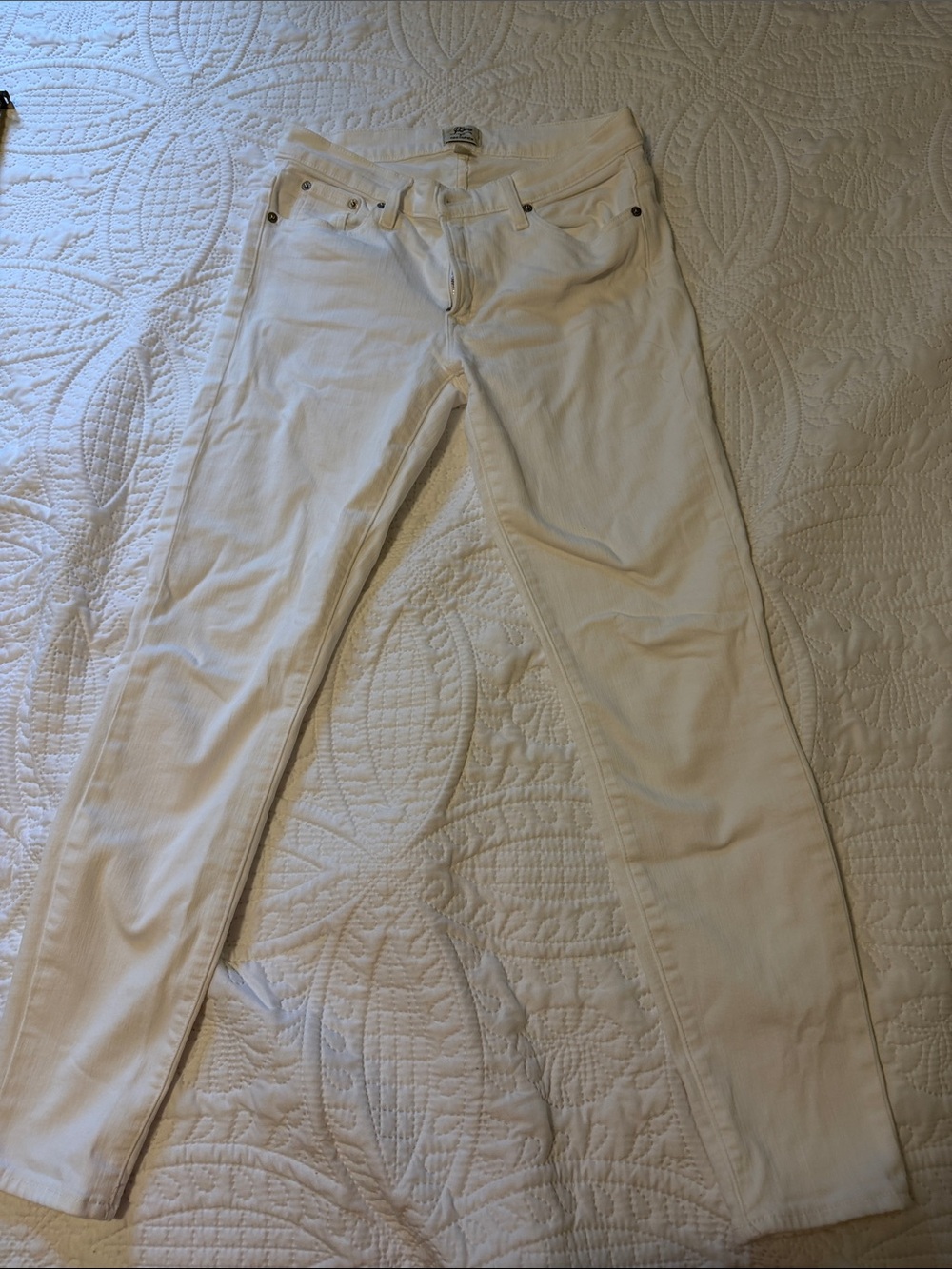 J Crew White Women’s Slim Jeans - Unbranded